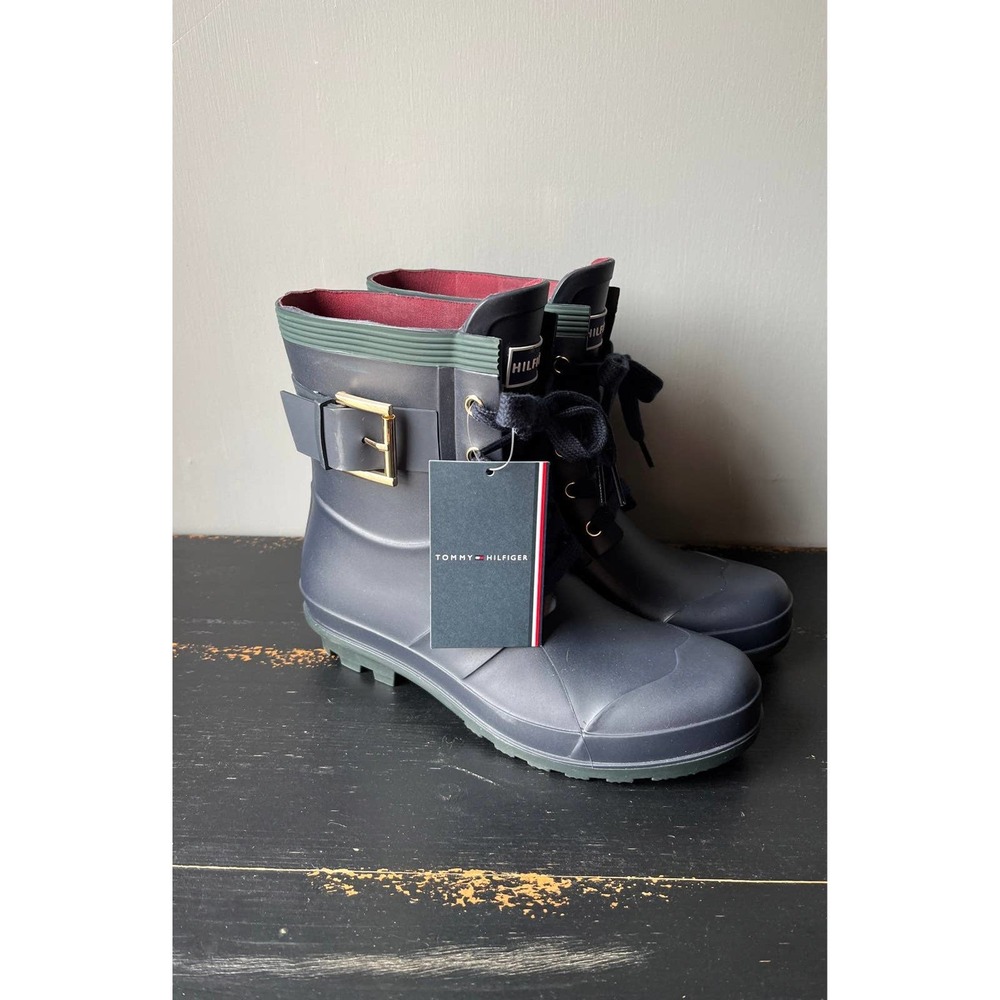 Tommy hilfiger short rain boots - Picture 2 of 7